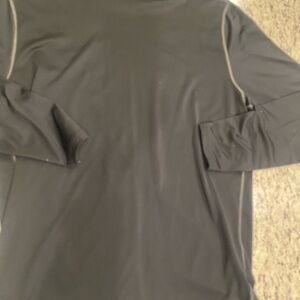 Black Long Sleeve Athletic Top